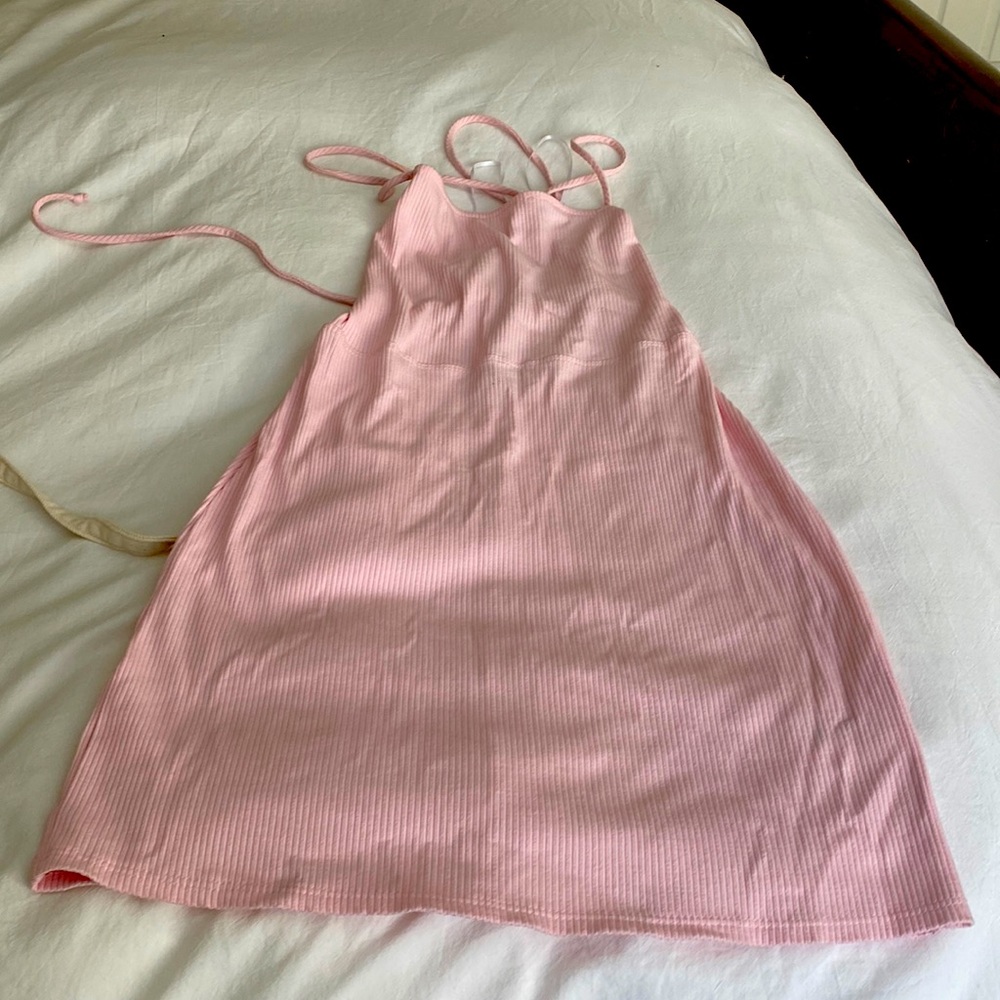 NWT Pink cotton dress. Urban Outfitters